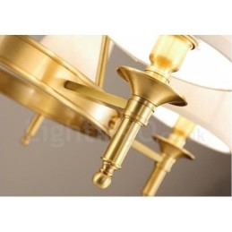 Designer Touch Decorative 5 Light Rustic Lodge Integrated Metal Chandelier