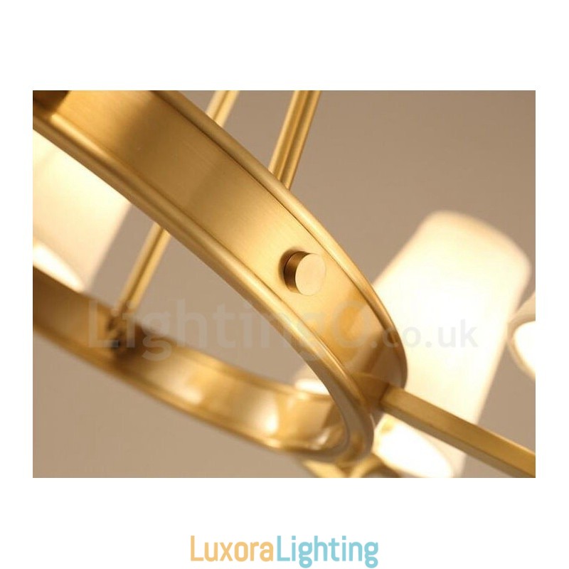 Designer Touch Decorative 5 Light Rustic Lodge Integrated Metal Chandelier