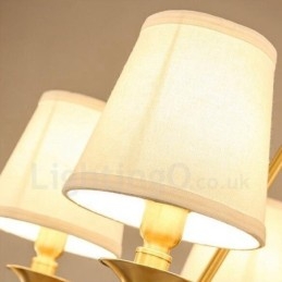 Designer Touch Decorative 8 Light Rustic Lodge Integrated Metal Chandelier