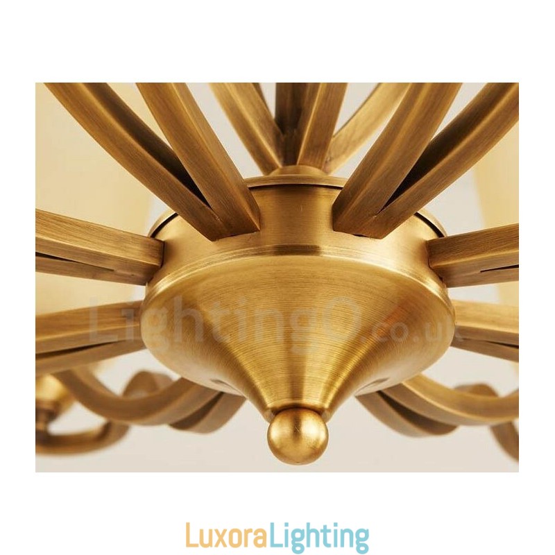 Designer Touch Decorative 5 Light Rustic Lodge Integrated Metal Chandelier