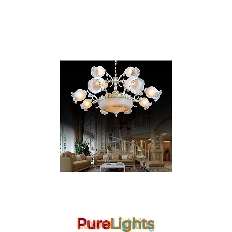 Designer Touch Decorative Chandelier Traditional Classic Vintage Retro Metal