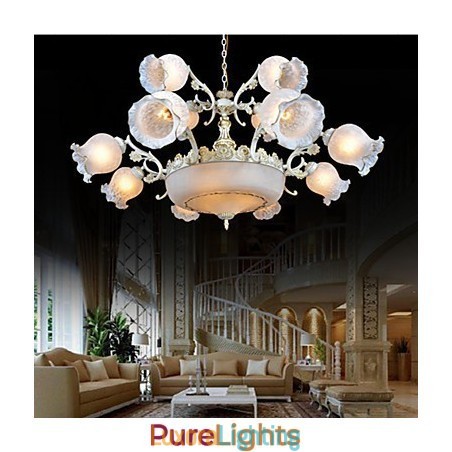 Designer Touch Decorative Chandelier Traditional Classic Vintage Retro Metal