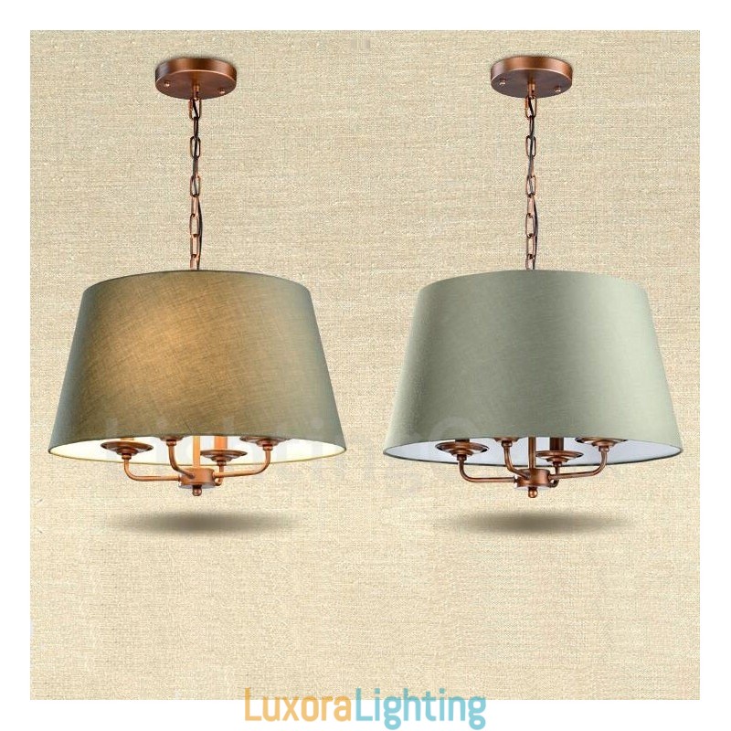 Designer Touch Decorative 4 Light Rustic Lodge Integrated Metal Chandelier