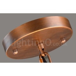 Designer Touch Decorative 4 Light Rustic Lodge Integrated Metal Chandelier