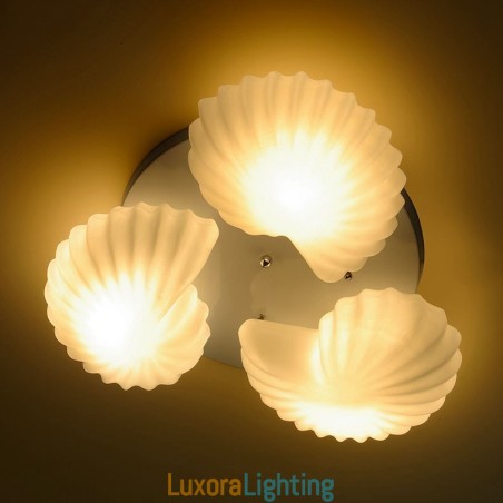 Designer Touch Decorative 3 Light Traditional Classic Integrated Chandelier with Glass Shade