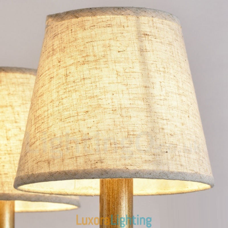 Designer Touch Decorative 8 Light Rustic Lodge Integrated Metal Chandelier