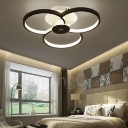 Designer Touch Decorative 3 Light Modern Contemporary Integrated Metal Chandelier