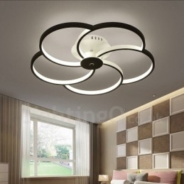 Designer Touch Decorative 5 Light Modern Contemporary Integrated Metal Chandelier