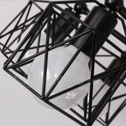 Designer Touch Decorative 3 Light Rustic Lodge Integrated Chandelier