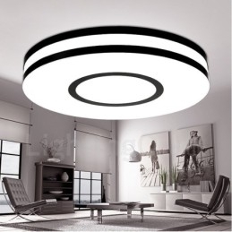 Designer Touch Decorative Modern Contemporary Integrated Metal Flush Mount Light