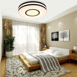 Designer Touch Decorative Modern Contemporary Integrated Metal Flush Mount Light