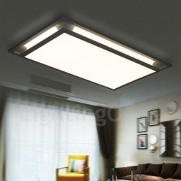 Designer Touch Decorative Modern Contemporary Integrated Metal Flush Mount Light