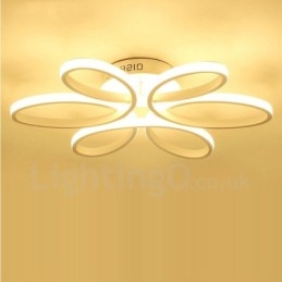 Designer Touch Decorative Modern Contemporary Integrated Flush Mount Light
