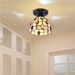 Designer Touch Decorative Mediterranean Style Integrated Flush Mount Light
