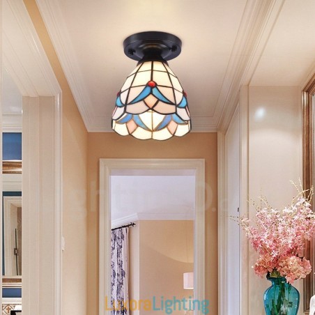 Designer Touch Decorative Mediterranean Style Integrated Flush Mount Light