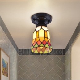 Designer Touch Decorative Mediterranean Style Integrated Flush Mount Light