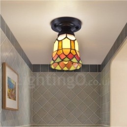Designer Touch Decorative Mediterranean Style Integrated Flush Mount Light