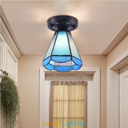 Designer Touch Decorative Mediterranean Style Integrated Flush Mount Light