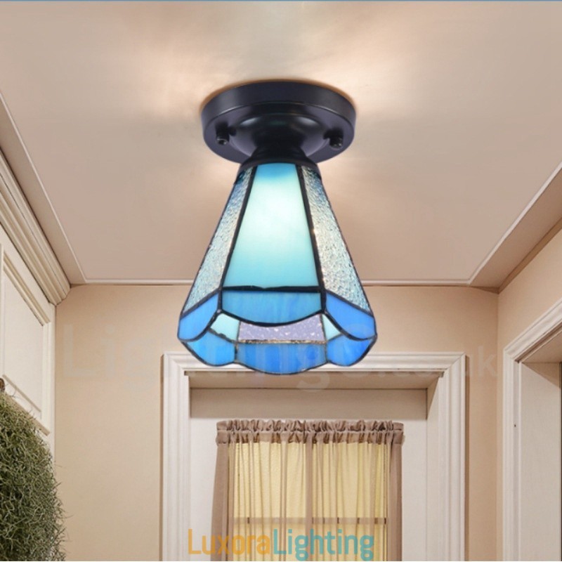 Designer Touch Decorative Mediterranean Style Integrated Flush Mount Light