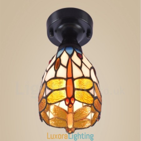 Designer Touch Decorative Mediterranean Style Integrated Flush Mount Light