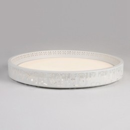 Designer Touch Decorative Modern Contemporary Integrated Metal Flush Mount Light