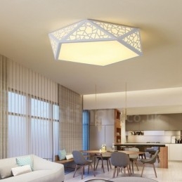 Designer Touch Decorative Modern Contemporary Integrated Flush Mount Light