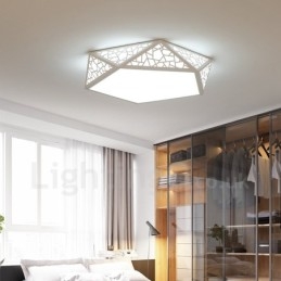 Designer Touch Decorative Modern Contemporary Integrated Flush Mount Light