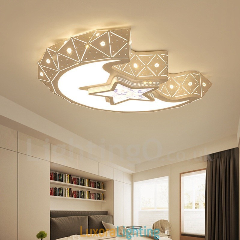 Designer Touch Decorative Modern Contemporary Integrated Flush Mount Light