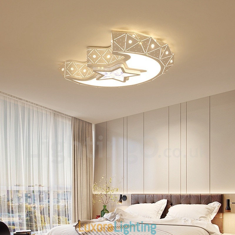 Designer Touch Decorative Modern Contemporary Integrated Flush Mount Light