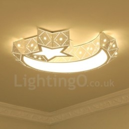 Designer Touch Decorative Modern Contemporary Integrated Flush Mount Light