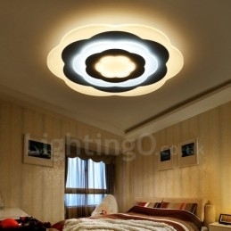 Designer Touch Decorative Modern Contemporary Integrated Flush Mount Light