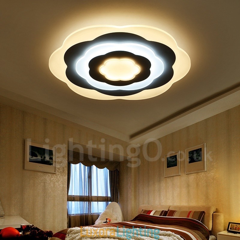 Designer Touch Decorative Modern Contemporary Integrated Flush Mount Light