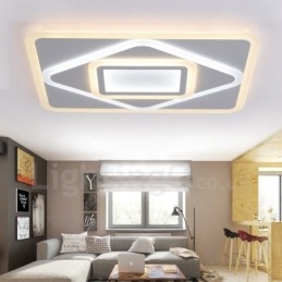 Designer Touch Decorative Modern Contemporary Integrated Flush Mount Light