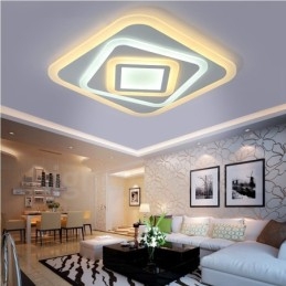 Designer Touch Decorative Modern Contemporary Integrated Flush Mount Light