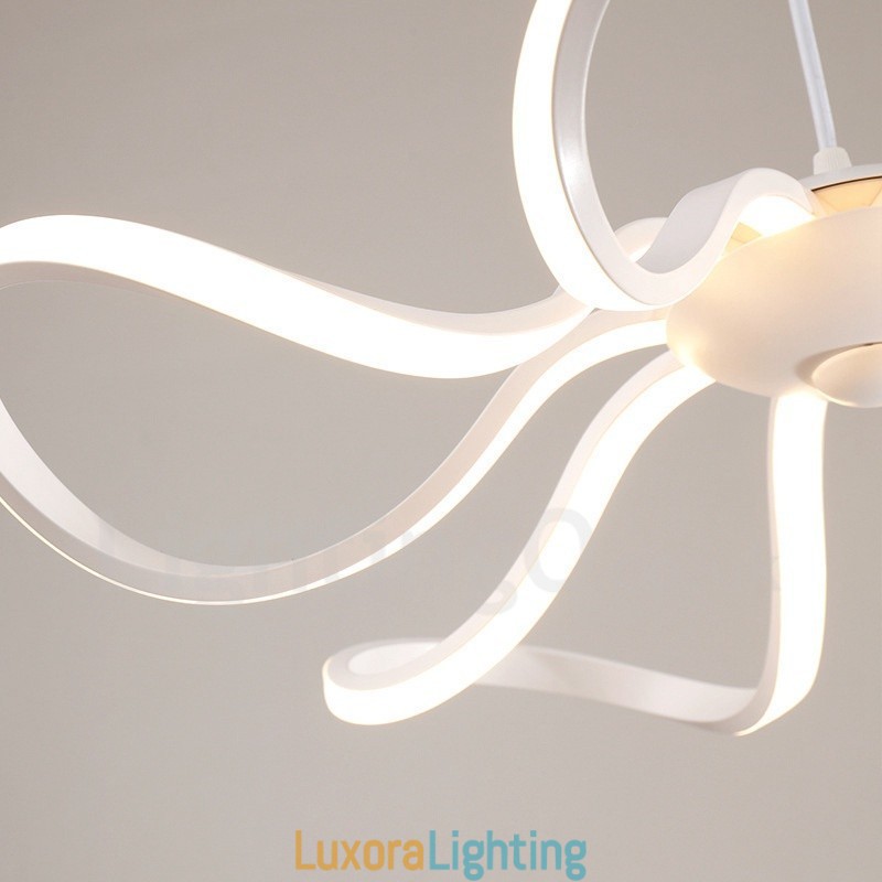 Designer Touch Decorative Modern Contemporary Integrated Metal Flush Mount Light