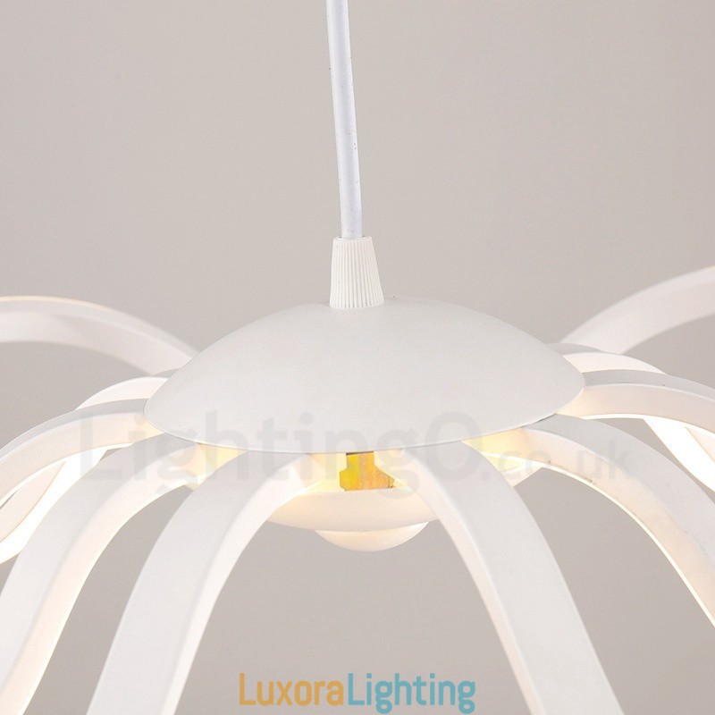 Designer Touch Decorative Modern Contemporary Integrated Metal Flush Mount Light