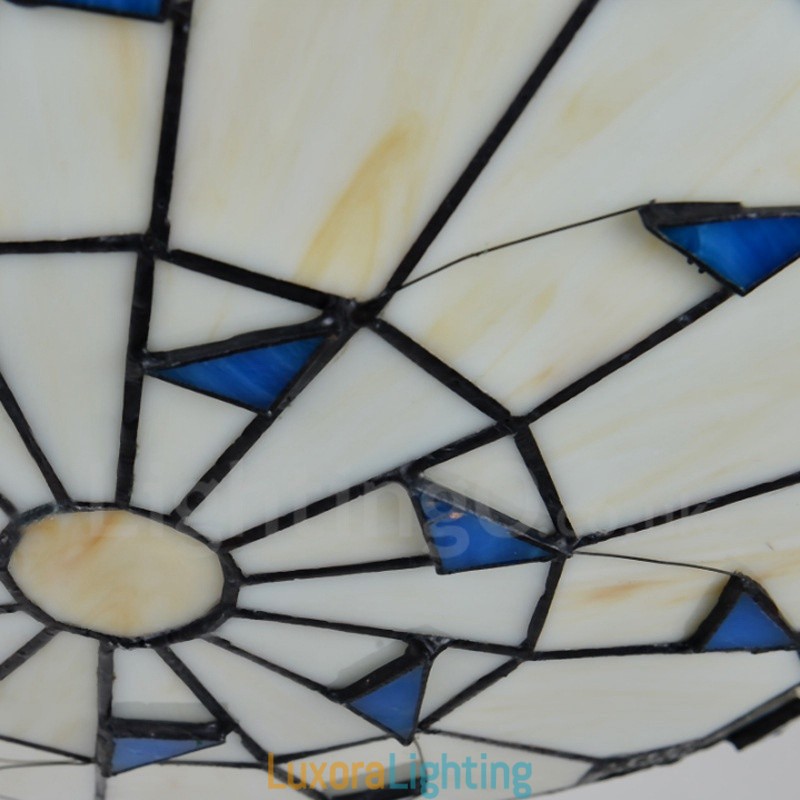 Designer Touch Decorative Rustic Lodge Integrated Flush Mount Light