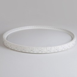 Designer Touch Decorative Modern Contemporary Integrated Integrated Metal Flush Mount Light