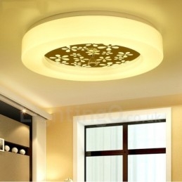 Designer Touch Decorative Modern Contemporary Integrated Metal Flush Mount Light