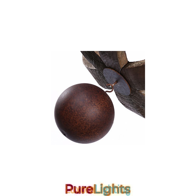 Designer Touch Decorative Vintage Amercian Rustic Wooden Pendant Winerel Chandelier Lamp Liviing and Lamp