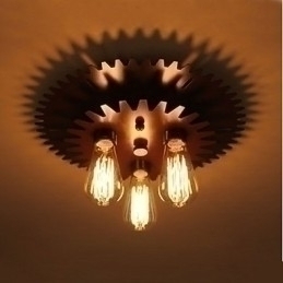 Designer Touch Decorative Black Shaped Ceiling Lamps Wall Lamp Lamp Simple Machinery