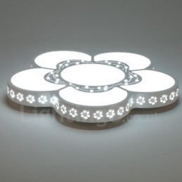 Designer Touch Decorative Modern Contemporary Integrated Metal Flush Mount Light