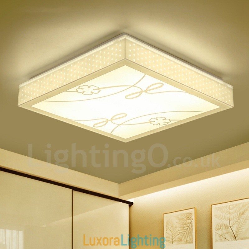 Designer Touch Decorative Modern Contemporary Integrated Flush Mount Light