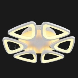 Designer Touch Decorative 6 Light Modern Contemporary Integrated Flush Mount Light