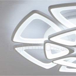 Designer Touch Decorative 12 Light Modern Contemporary Integrated Flush Mount Light