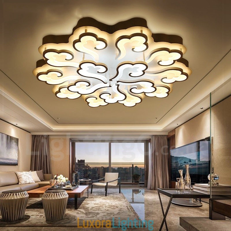 Designer Touch Decorative 15 Light Modern Contemporary Integrated 1Flush Mount Light