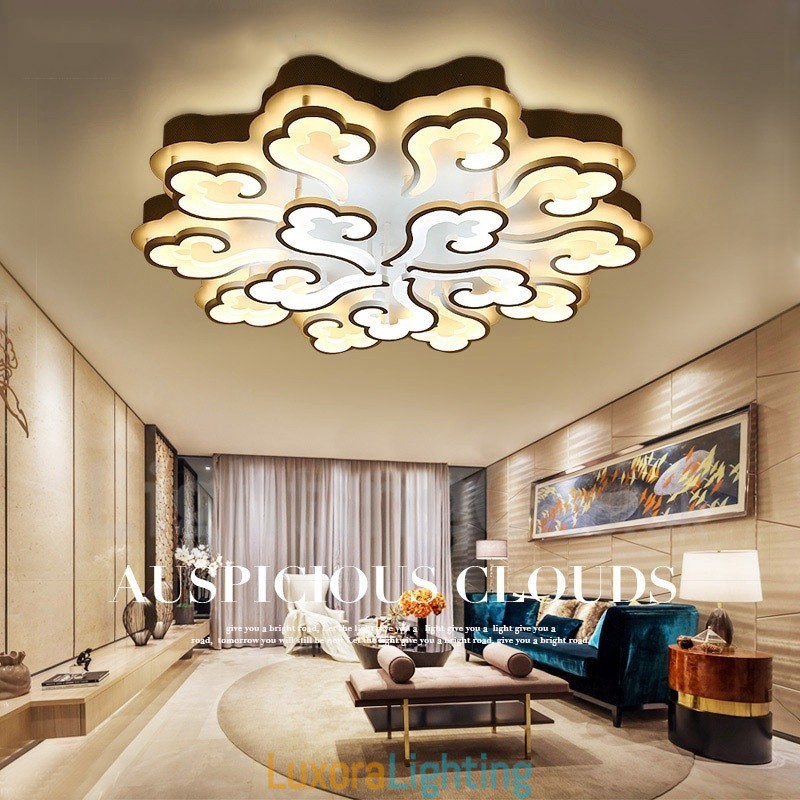 Designer Touch Decorative 15 Light Modern Contemporary Integrated 1Flush Mount Light