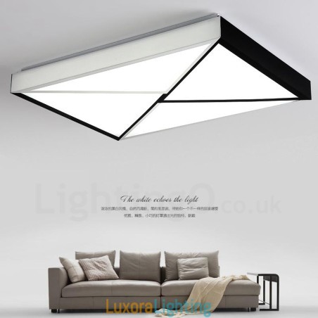 Designer Touch Decorative Modern Contemporary Integrated Flush Mount Light