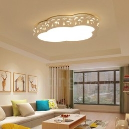 Designer Touch Decorative Modern Contemporary Integrated Flush Mount Light