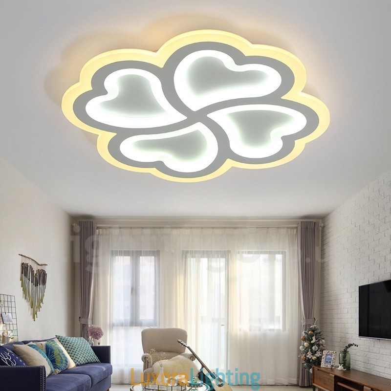 Designer Touch Decorative Modern Contemporary Integrated Flush Mount Light